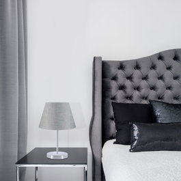 Opviq Lámpara de Mesa AYD-2853 Gris